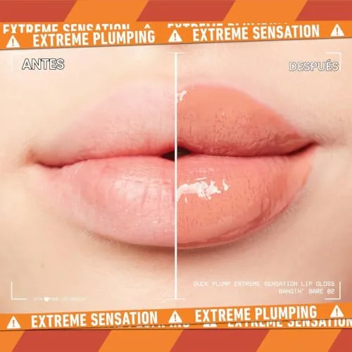 NYX PROFESSIONAL MAKEUP ▫️ Brilho labial Duck Plump, Banging Bare 2