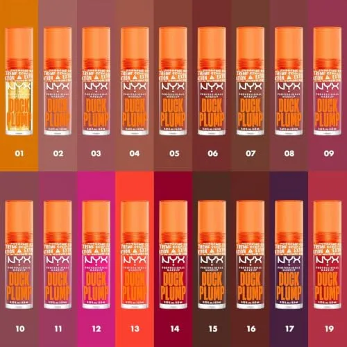 NYX PROFESSIONAL MAKEUP ▫️ Brilho labial Duck Plump, Banging Bare 7