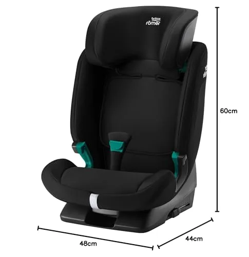 Britax Römer ▫️ Cadeira de carro EVOLVAFIX, com ISOFIX, para crianças de 76 a 150 cm (i-Size), dos 15 meses aos 12 anos, Night Blue 6