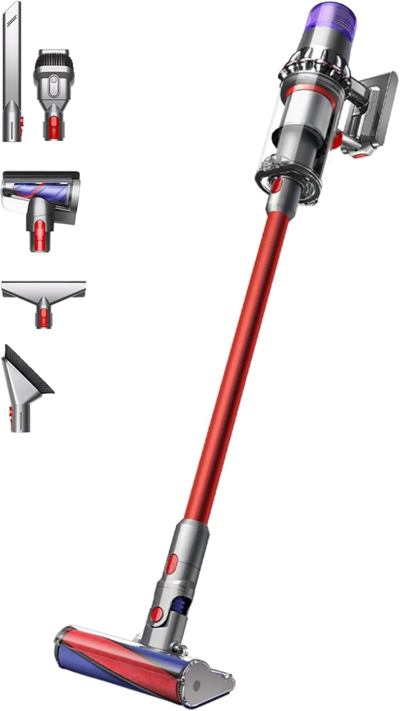 Dyson V11™ Fluffy Cordless Vacuum Cleaner - 185 Airwatts, 60 min de tempo de funcionamento, tecnologia anti-emaranhamento, aspirador de mão e de chão