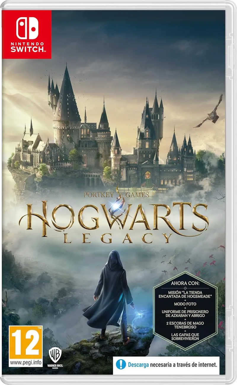 Warner Games ▫️ Jogo para Switch : Hogwarts Legacy: The Legacy of Hogwarts (ES)