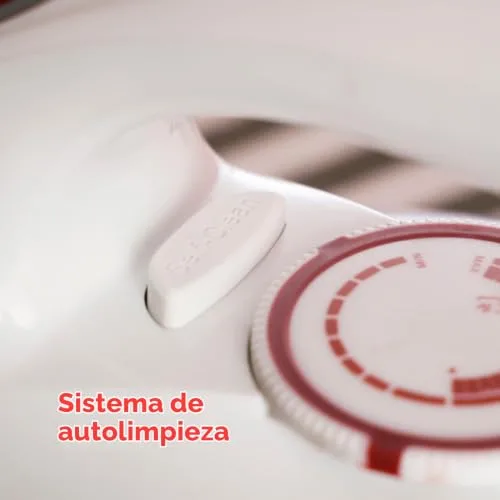 Solac ▫️ Optima Relieve 3100 - Ferro a vapor de 3100 W, fluxo de vapor de 220 g/min, cerâmica 7
