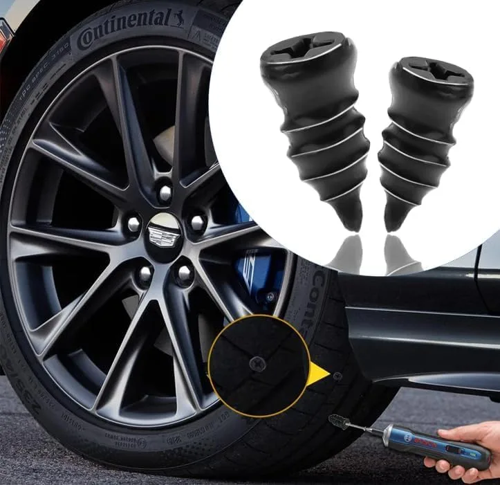 SWTYExt ▫️ 70 peças - Kit anti-furos para automóvel - Kit de reparação de furos para automóvel 6