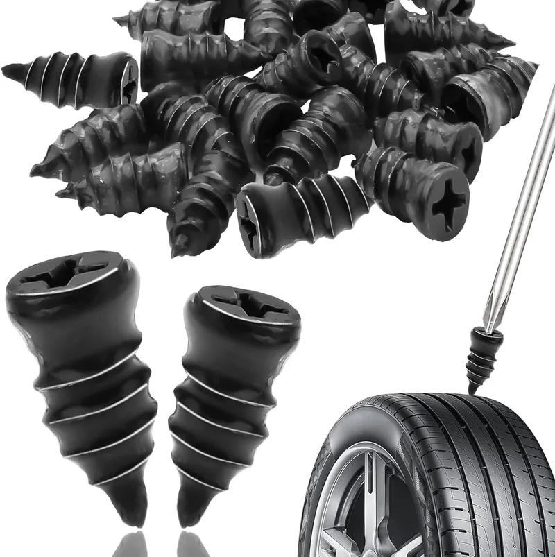SWTYExt ▫️ 70 peças - Kit anti-furos para automóvel - Kit de reparação de furos para automóvel