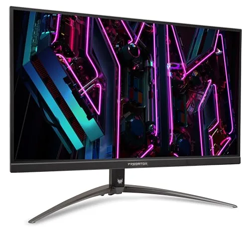 Acer ▫️ Predator XB273K V3, Monitor para jogos de 27" IPS 4K UHD 160 Hz (3840 x 2160, 16:9, 400 nits, tempo de resposta de 0,5 ms, AMD FreeSync Premium, 2xHDMI, 1xDP 1.4), Monitor para PC, Cor: Preto 2