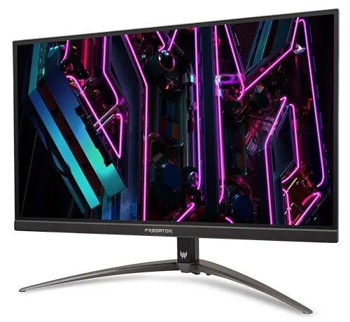 Acer ▫️ Predator XB273K V3, Monitor para jogos de 27" IPS 4K UHD 160 Hz (3840 x 2160, 16:9, 400 nits, tempo de resposta de 0,5 ms, AMD FreeSync Premium, 2xHDMI, 1xDP 1.4), Monitor para PC, Cor: Preto 3