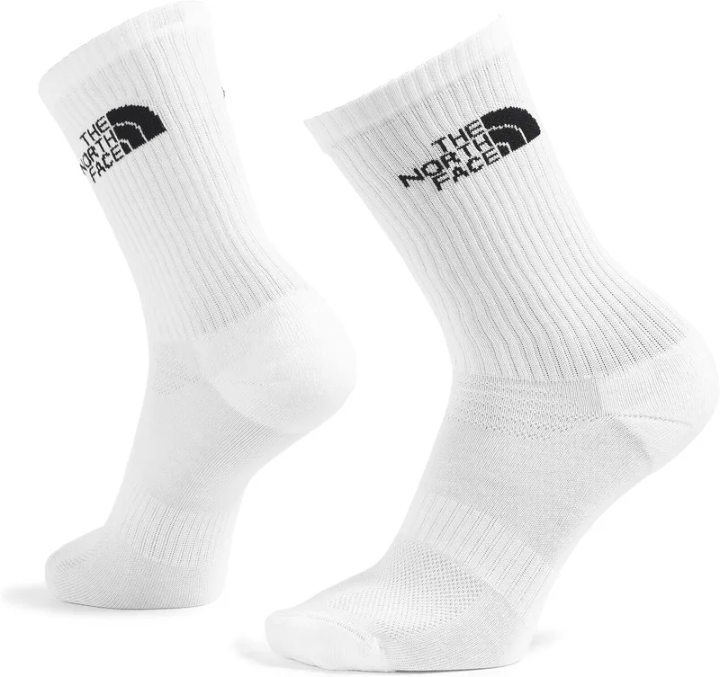 THE NORTH FACE ▫️ Meias Multi Sport Cush Crew Sock 3p, unissexo para adultos