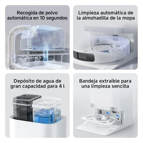 Xiaomi ▫️ X20+ Aspirador robô com função de esfregamento e pano retrátil, 6000 Pa 2