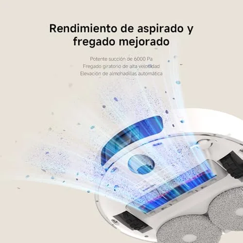 Xiaomi ▫️ X20+ Aspirador robô com função de esfregamento e pano retrátil, 6000 Pa 3