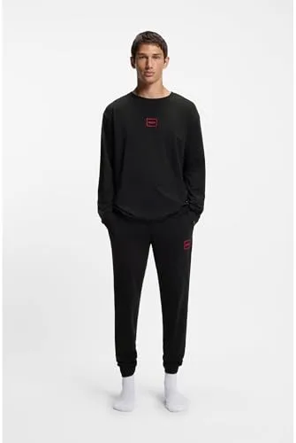 HUGO ▫️ Laze Camisola de manga comprida 10261152 01 Loungew_Longsleeve Homem 2