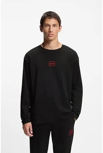 HUGO ▫️ Laze Camisola de manga comprida 10261152 01 Loungew_Longsleeve Homem 3