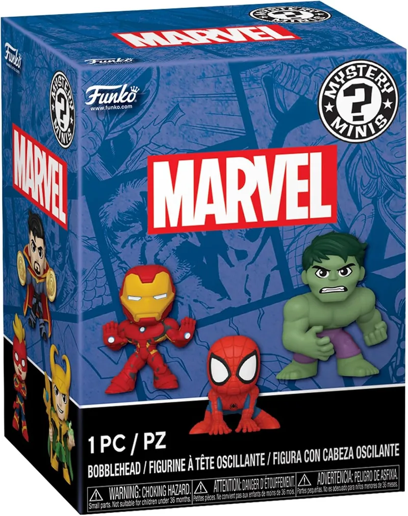 Funko ▫️ Sacos Misteriosos Marvel New Classics 5 cm x 12