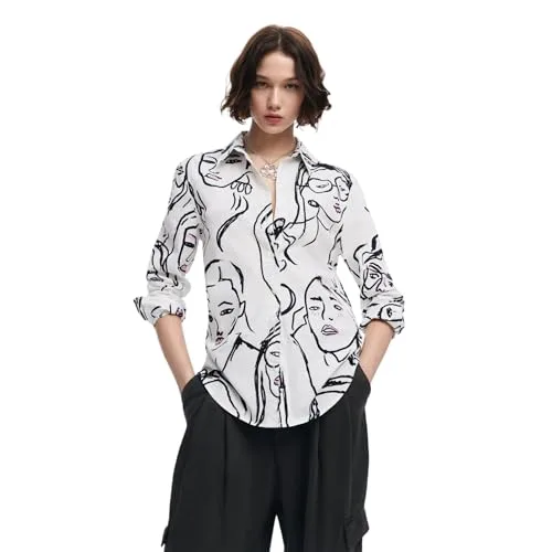 Desigual ▫️ Camisola de manga comprida para mulher Blusa 2