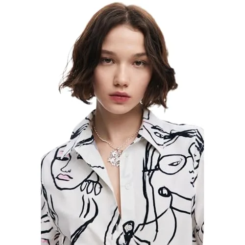 Desigual ▫️ Camisola de manga comprida para mulher Blusa 3