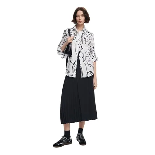 Desigual ▫️ Camisola de manga comprida para mulher Blusa 4