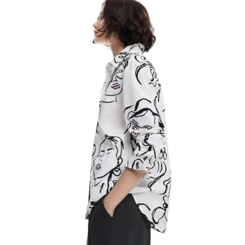 Desigual ▫️ Camisola de manga comprida para mulher Blusa 5