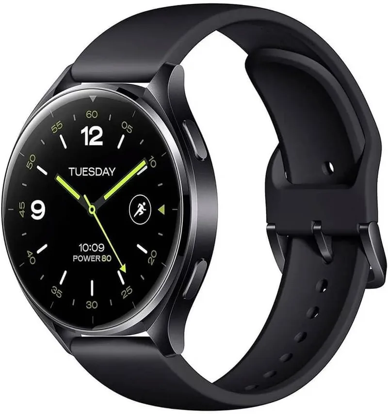 XIAOMI ▫️ Watch 2 - Chamadas Bluetooth, Snapdragon W5+ Gen1, Wear OS x MIUI, ecrã AMOLED de 1,43”, monitorização da frequência cardíaca e do sono