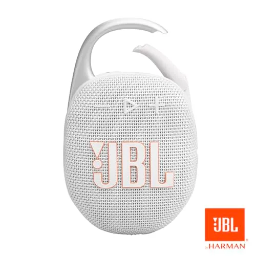 JBL ▫️ Clip 5 Branco - Altifalante portátil 6