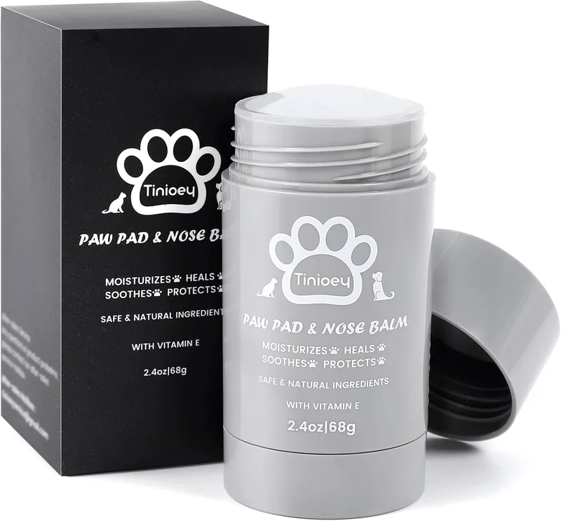 Tinioey ▫️ Creme para almofadas para cães (68g), natural e seguro. Protetor de nariz e cotovelo para cães. Acessórios essenciais para cães para cuidados diários | Artigos de saúde para pequenos animais