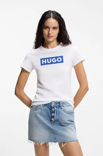 HUGO ▫️ Classic tee_b 10258021 01 Camiseta de mulher 2