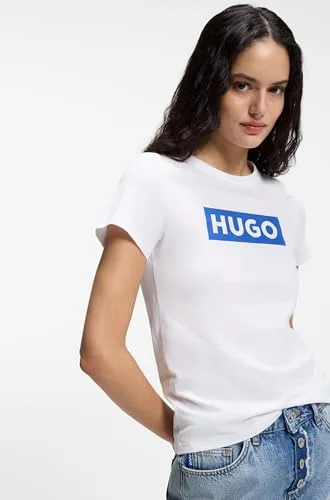 HUGO ▫️ Classic tee_b 10258021 01 Camiseta de mulher 3