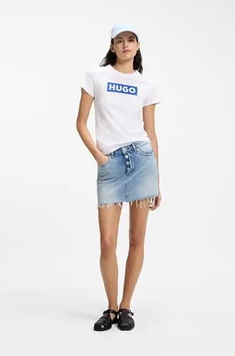 HUGO ▫️ Classic tee_b 10258021 01 Camiseta de mulher 4