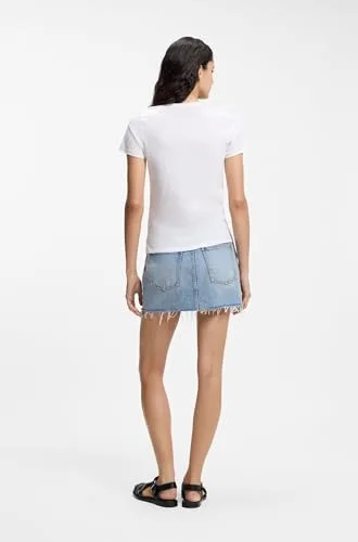 HUGO ▫️ Classic tee_b 10258021 01 Camiseta de mulher 5