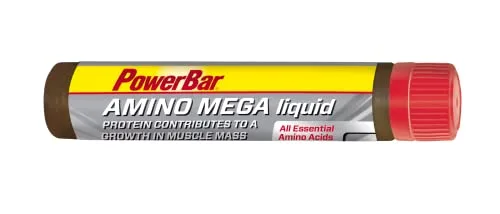 PowerBar ▫️ Amino Mega Liquid Ampoules (20 x 25 ml) Sem sabor 4