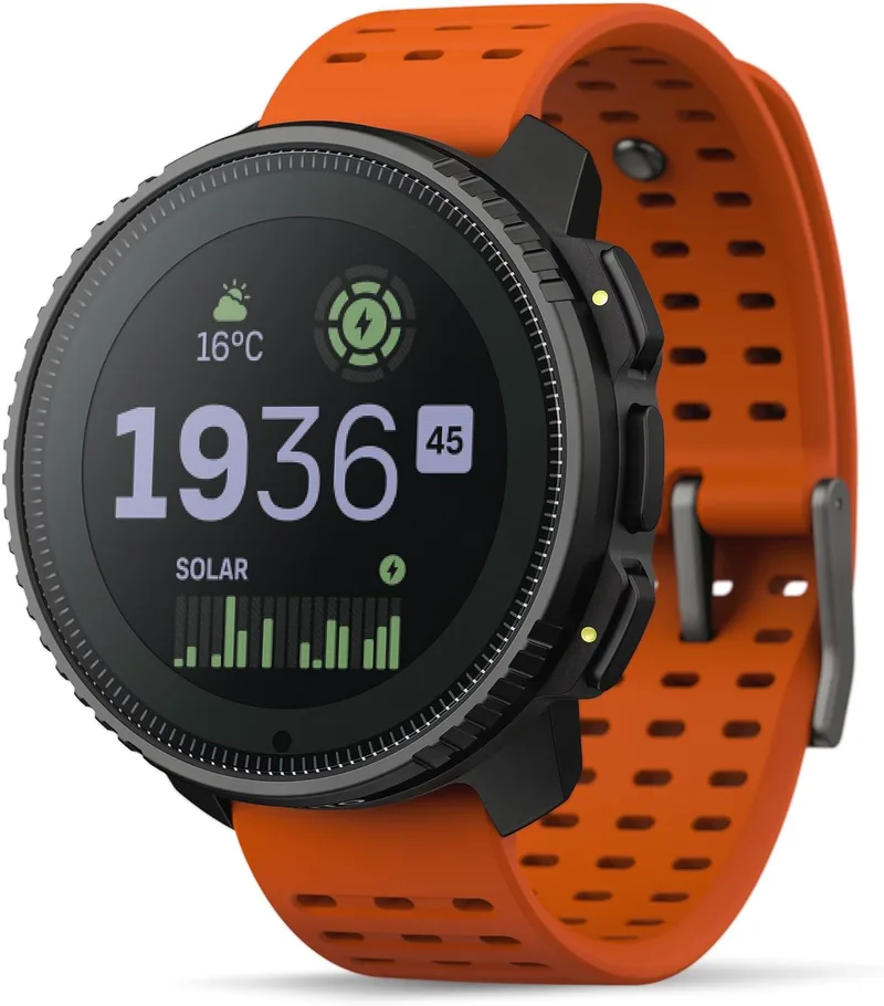 SUUNTO Vertical Sports Watch - Relógio desportivo com GPS, GPS de dupla frequência, mapas offline gratuitos, autonomia da bateria até 50 dias, caixa resistente às forças armadas, à prova de água até 100 m