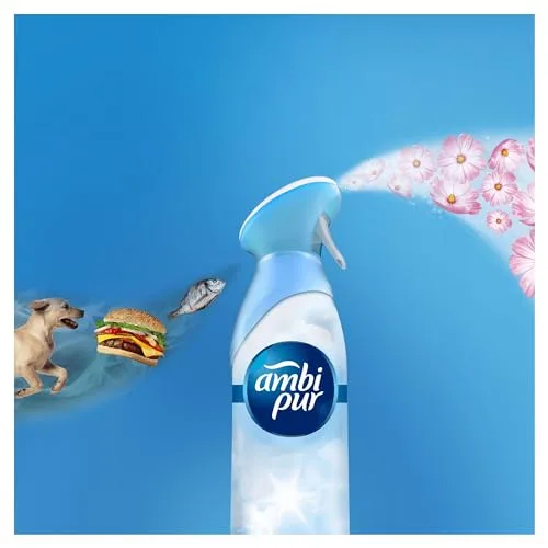 AMBI-PUR ▫️ Ambipur Flor Exótica - Ambientador em spray 185 ml x 8, com uma fragrância duas vezes mais duradoura que elimina os odores e deixa um aroma fresco e leve 7