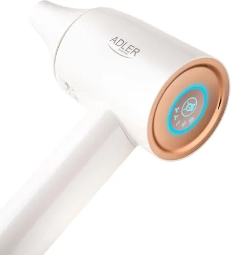 Adlereurope ▫️ Secador de cabelo ADLER SUPERSPEED, motor sem escovas e ecrã LED 4