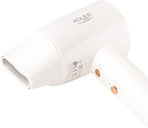 Adlereurope ▫️ Secador de cabelo ADLER SUPERSPEED, motor sem escovas e ecrã LED 6