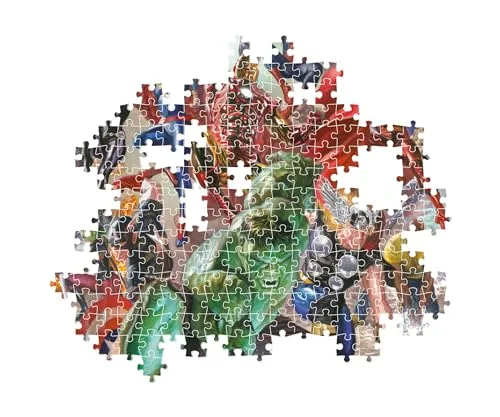 Clementoni ▫️ Puzzle de 500 peças Compact Marvel: Os Vingadores 4