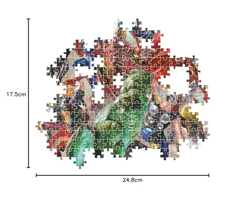 Clementoni ▫️ Puzzle de 500 peças Compact Marvel: Os Vingadores 7