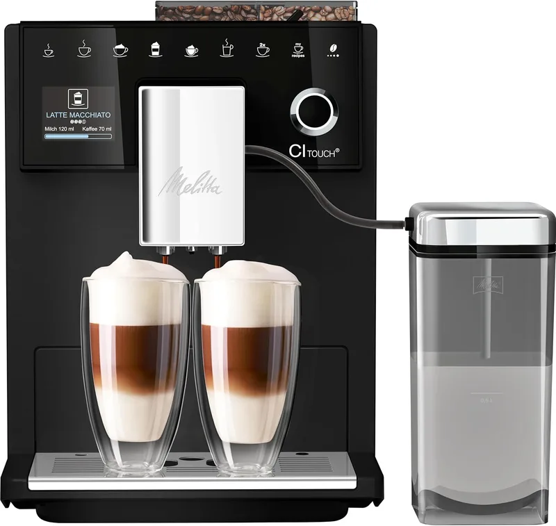 Melitta ▫️ Máquina de café automática - - Ci Touch 630-112 - Preto mate