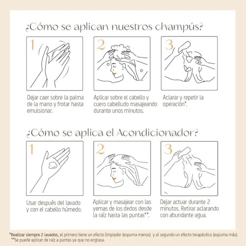 Nuggela & Sulé ▫️ Champô n.º 1 + Condicionador, formato de viagem. 250 ml + 100 ml 6