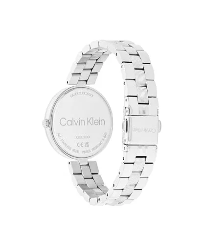 Calvin Klein ▫️ Relógio analógico para mulher da coleção Gleam, com bracelete em pele 3