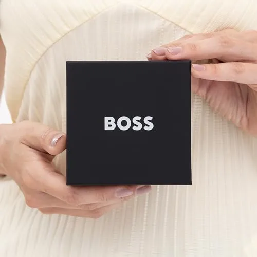 BOSS ▫️ Jewelry: Colar ou pulseira para mulher da coleção KASSY FOR HER, em aço inoxidável com banho iônico em ouro amarelo 7