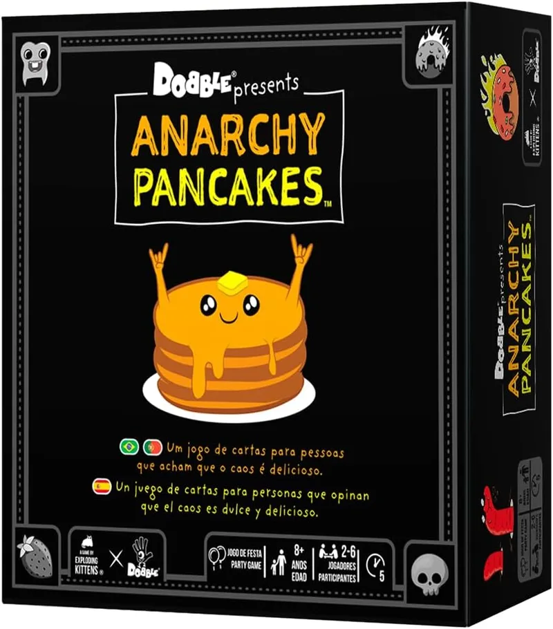 Zygomatic ▫️ Dobble Anarchy Pancake | Jogo de Cartas | A partir dos 7 anos