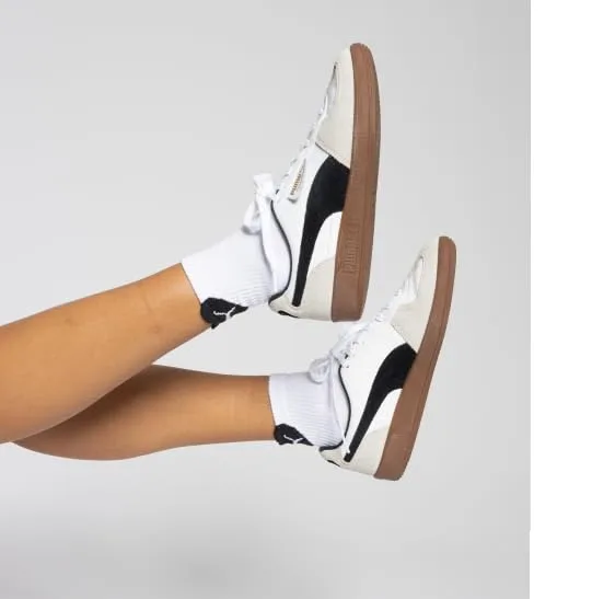 PUMA ▫️ Meias femininas com logótipo «Coração de Algodão Reciclado» (Conjunto de 2) 2