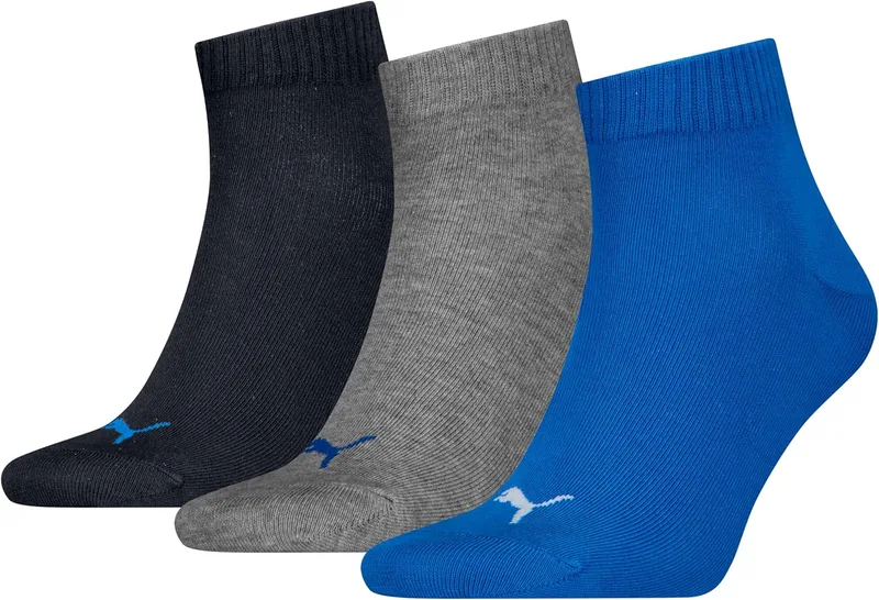 PUMA ▫️ Meias curtas unissexo (3 pares)