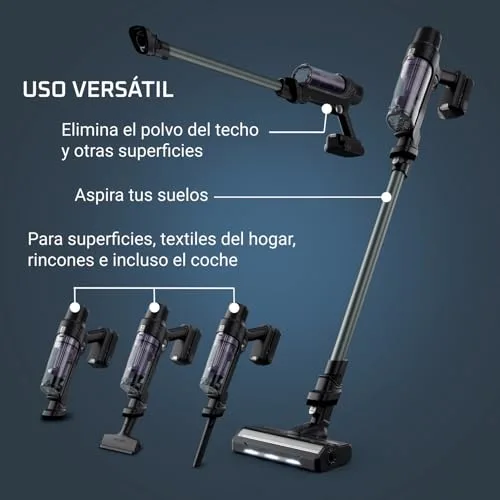 Rowenta ▫️ X-Pert 7.60, Aspirador de vassoura sem fio, preto 2
