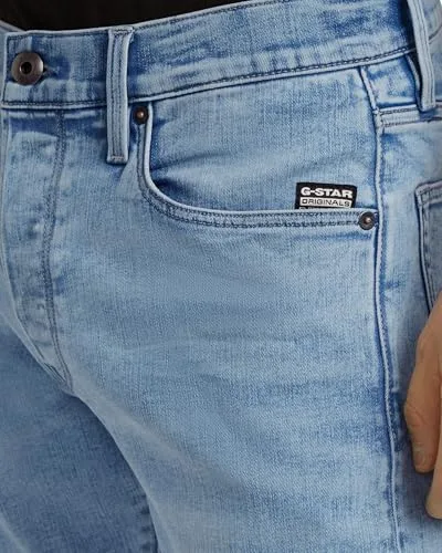 G-STAR ▫️ Homem 3301 Calças de Ganga Slim 6