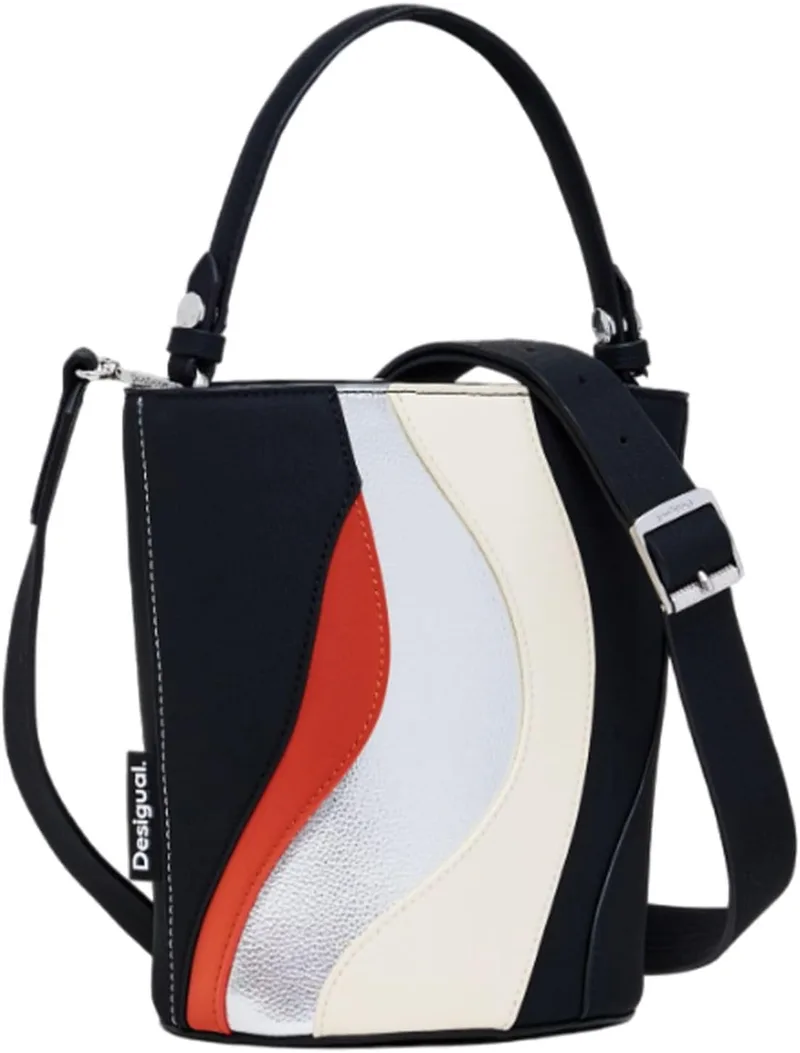 Desigual ▫️ Mala de ombro em PU - ACESSÓRIOS MALA DE OMBRO EM PU para mulher