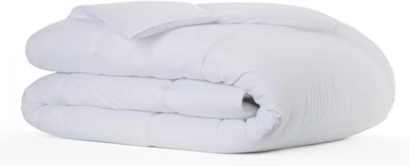 Todocama ▫️ Edredão, Edredão 3001 com fibra antiácaros, outono-inverno, 300 g/m², cor branca (todas as medidas disponíveis). (Cama 105/120-180 x 220 cm)