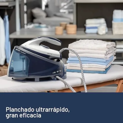 Imetec ▫️ Rapidvapor Plus - Ferro de engomar a vapor, pronto a usar em 1 minuto, depósito de 1,2 L, sola com revestimento Fluid Ceramic, jato de vapor de 300 g, pressão de bombeamento de 5,5 bar 7
