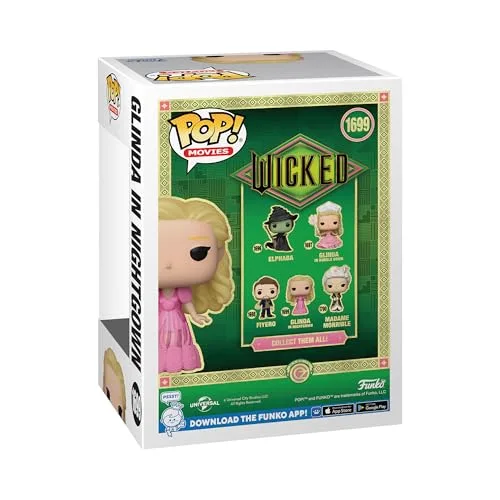 Funko ▫️ Pop! Movies: Wicked - Glinda em camisa de dormir 3