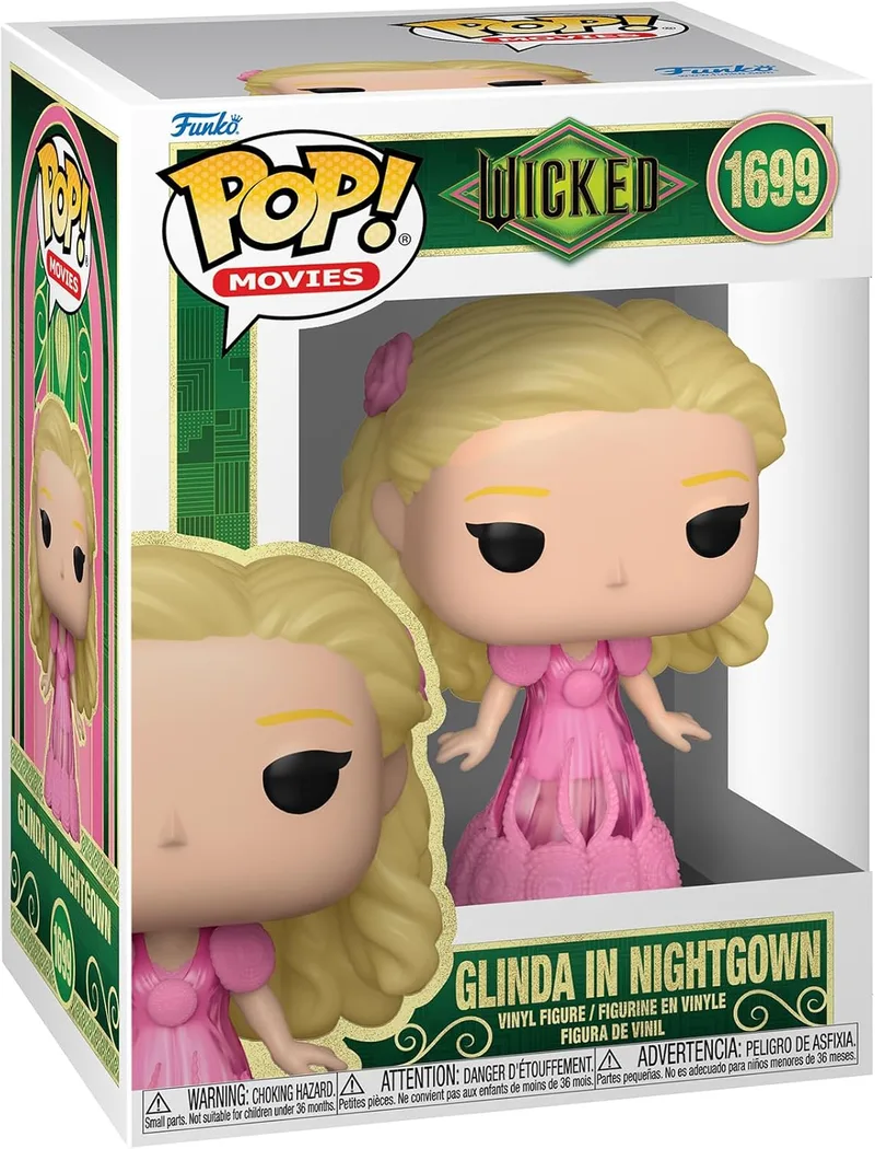 Funko ▫️ Pop! Movies: Wicked - Glinda em camisa de dormir