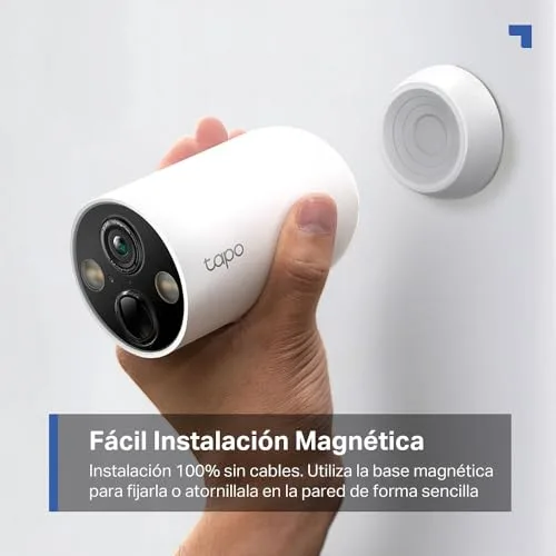 Tapo ▫️ C425 (conjunto de 4) – Câmara de vigilância Wi-Fi para exterior, 2K QHD, 300 dias de autonomia da bateria 5