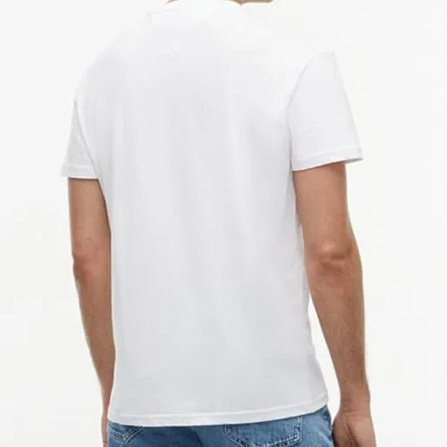 Tommy Jeans ▫️ Camiseta de manga curta para homem com logótipo linear, em algodão 2